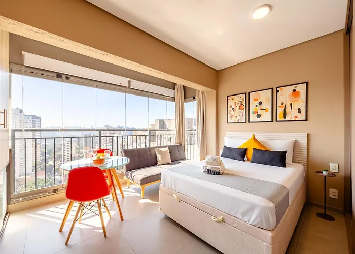 Easy Star - Lindo Studio No 24° Andar Com Vista Livre - Il01I
